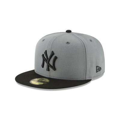 New York Yankees Gorra | New Era MLB Storm Basic 59fifty Fitted Cap Mexico - Grises